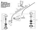 Part Location Diagram of 530038907 Husqvarna Shaft Warning Decal